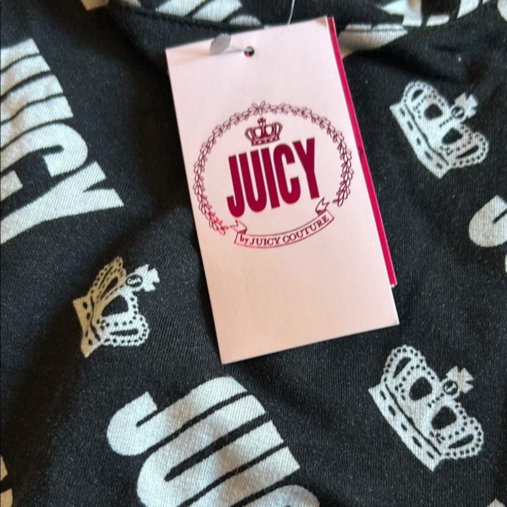Juicy Couture Black and White Logo Sweatshirt - Picture 6 of 12